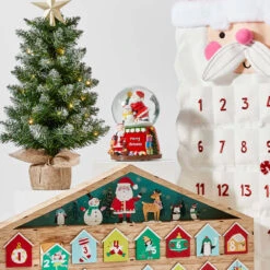 Christmas Colour Changing Snow Globe