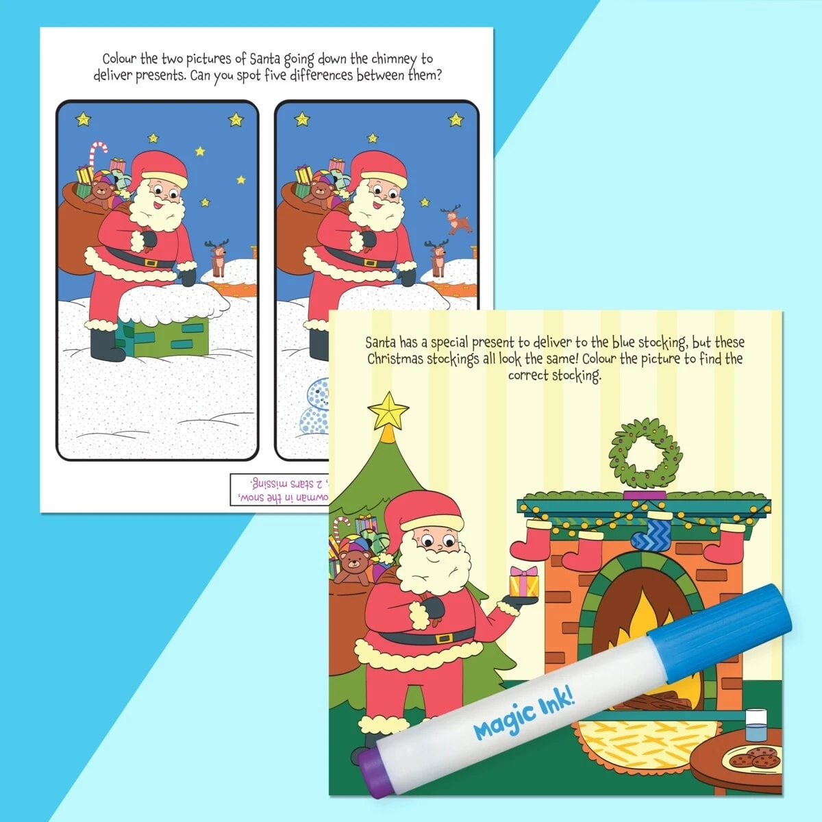 INKredibles Magic Reveal! Christmas Mess-Free Activity Kit - Book 4 INKredibles Magic Reveal! Christmas Mess-Free Activity Kit - Book - Image 4