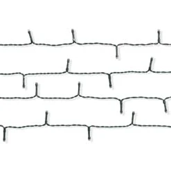 Solar Powered 200 LED Christmas Multi Colour String Lights - 15.9m