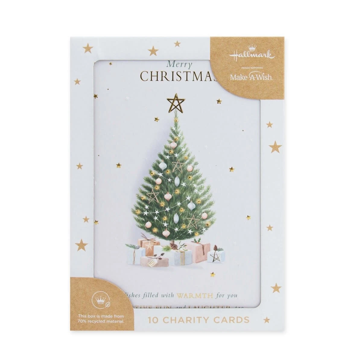 Hallmark 10 Pack Boxed Charity Christmas Cards - Warmth, Festive Fun & Laughter 2 Hallmark 10 Pack Boxed Charity Christmas Cards - Warmth, Festive Fun & Laughter - Image 2