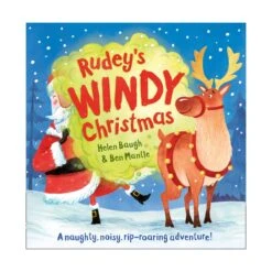 Rudey's Windy Christmas By Helen Baugh - Book