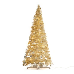 Low Voltage 1.2m Christmas Light Up Tinsel Tree - Assorted -Christmas Gift Shop 85d1551c 59dd 400d 9687 d0e7e6ade95d