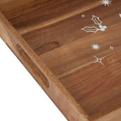 Merry Christmas Wooden Serving Tray -Christmas Gift Shop 86c657e4 55eb 4fcf 8536 d3ce72062622