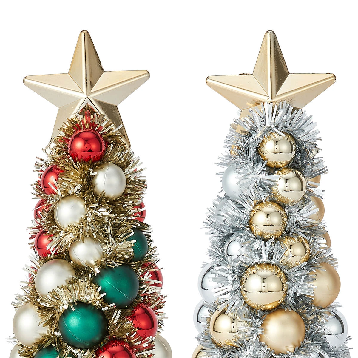 Christmas Tabletop Tree Bauble Decoration - Assorted 4 Christmas Tabletop Tree Bauble Decoration - Assorted - Image 4