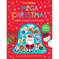 Make This! Mega Christmas Bubble Sticker Activity Book