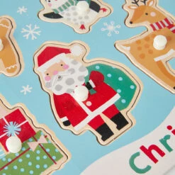 Christmas Peg Puzzle