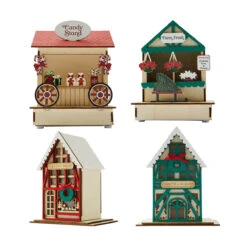 Christmas Decoration Light Up Mini Village - Assorted -Christmas Gift Shop 8992a05a 6c53 4af7 ac78 4a02acf9ab3c