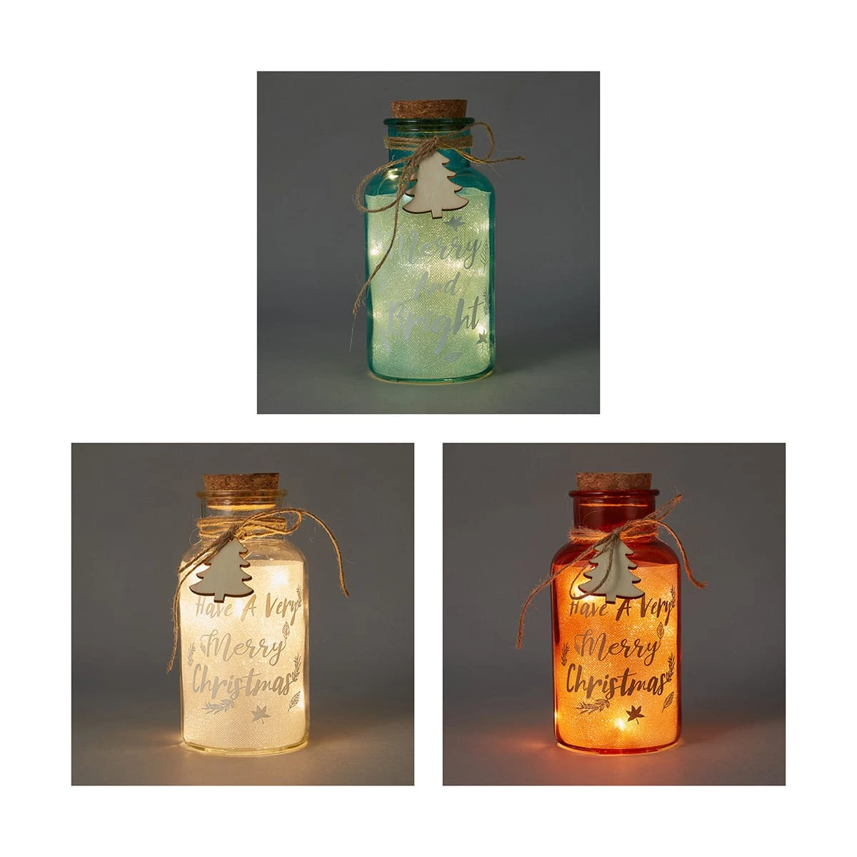 Christmas Light Up Bottle - Assorted 7 Christmas Light Up Bottle - Assorted - Image 7