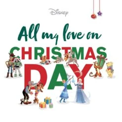 Disney All My Love On Christmas Day - Book