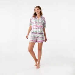 Christmas Short Sleeve Top And Shorts Pyjama Set 27 Christmas Short Sleeve Top And Shorts Pyjama Set -Christmas Gift Shop 8fed93ab e644 46ae bea4 0cbc3d9af746