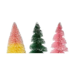 3 Pack Christmas Bottlebrush Tree Decoration - Assorted -Christmas Gift Shop 9005656f ff44 40c1 b0e2 b1078140d79a
