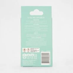 OXX Cosmetics All Is Bright 24 Pack False Nails With Adhesive - Coffin Shape, Christmas Santa Hat