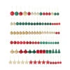 100 Piece Christmas Traditional Cheer Decoration Set