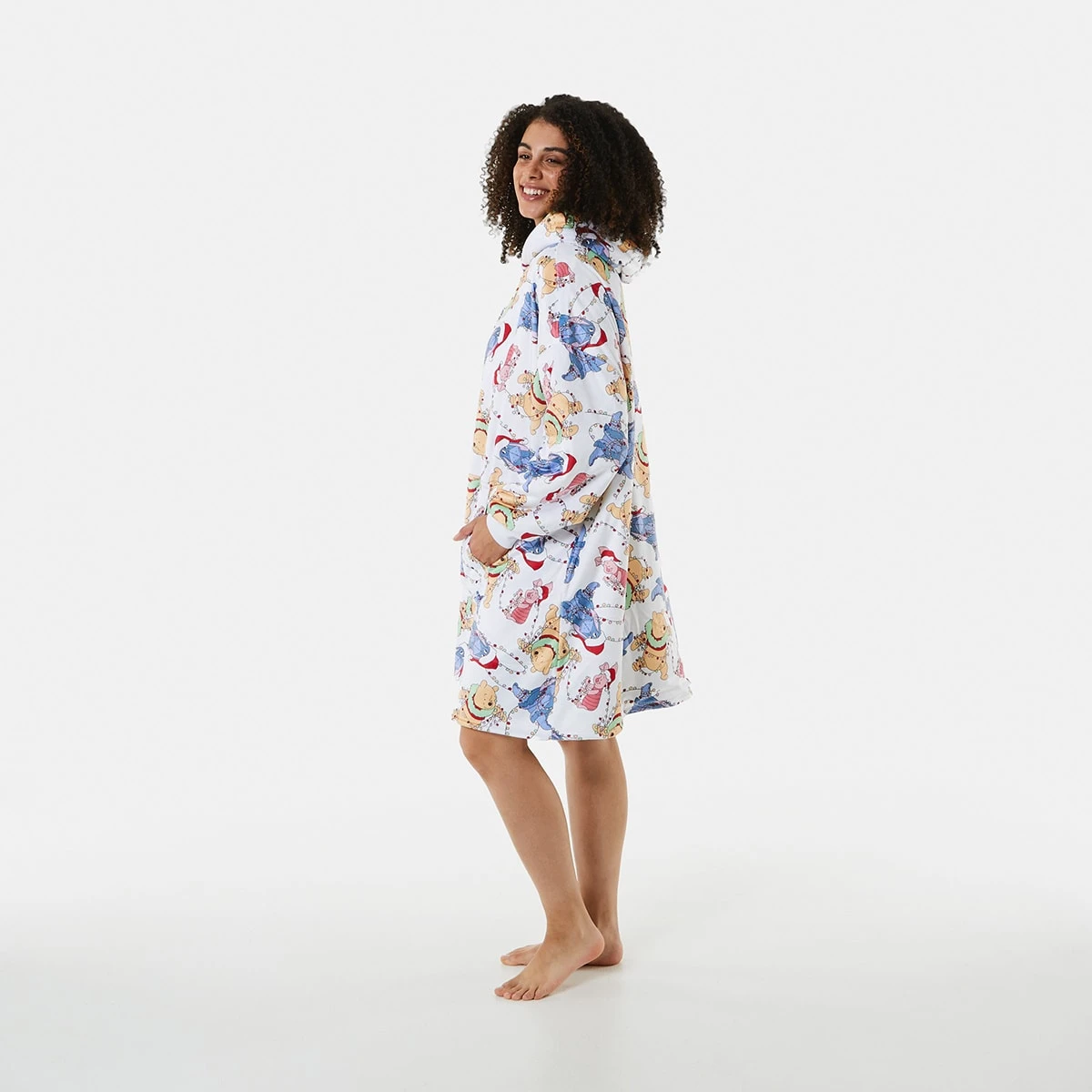 Winnie The Pooh License Christmas Pull Over Gown 5 Winnie The Pooh License Christmas Pull Over Gown - Image 5