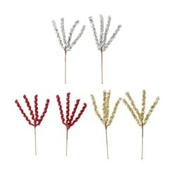 2 Pack Christmas Ribbon Tree Picks - Assorted -Christmas Gift Shop 92bf6bab 3661 47de b7e9 9a8838f529b7