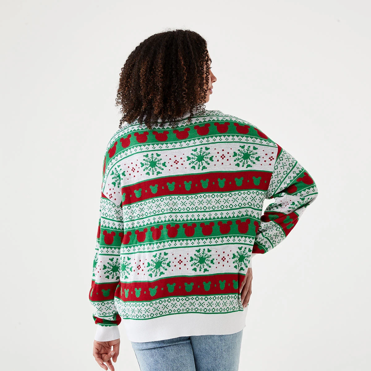 Long Sleeve Mickey Mouse License Christmas Jumper 2 Long Sleeve Mickey Mouse License Christmas Jumper - Image 2