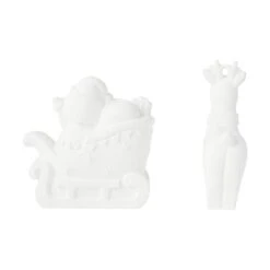 15 Piece Paint Your Own Christmas Plaster Set