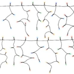 Low Voltage 250 LED Christmas Multi Colour Multifunction Icicle Lights - 4.9m -Christmas Gift Shop 9735c3b4 600b 4ab8 b19f f271ea87d796