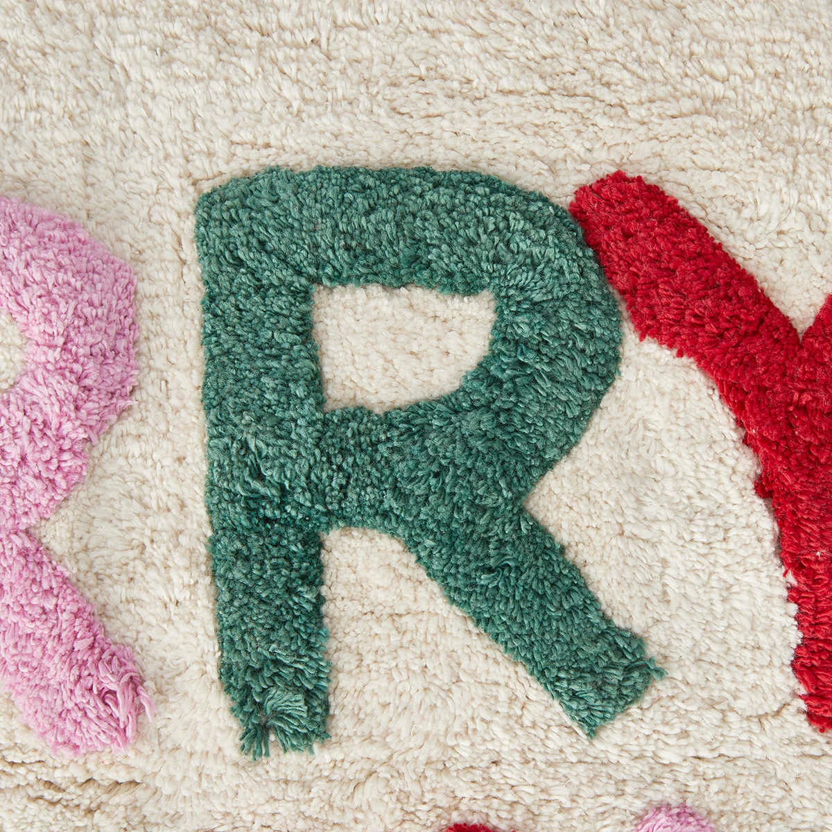 Merry Christmas Bath Mat - Beige 2 Merry Christmas Bath Mat - Beige - Image 2