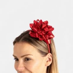 Christmas Top Bow Headband - Red -Christmas Gift Shop 98686026 675a 4403 b353 07f13a9f157a