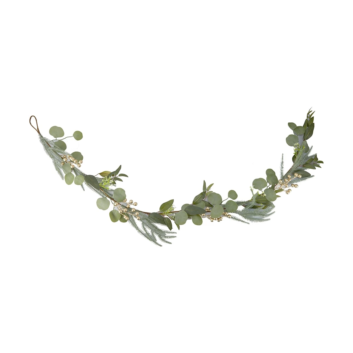 1.8m Gold Berry Christmas Garland 3 1.8m Gold Berry Christmas Garland - Image 3