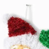 Christmas Hanging Decoration Tinsel Santa