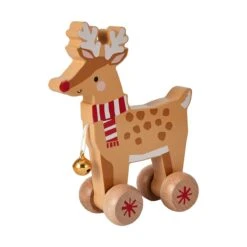 Christmas Wooden Reindeer Clutch