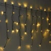 Low Voltage 250 LED Christmas White Icicle Multifunction Lights - 4.9m