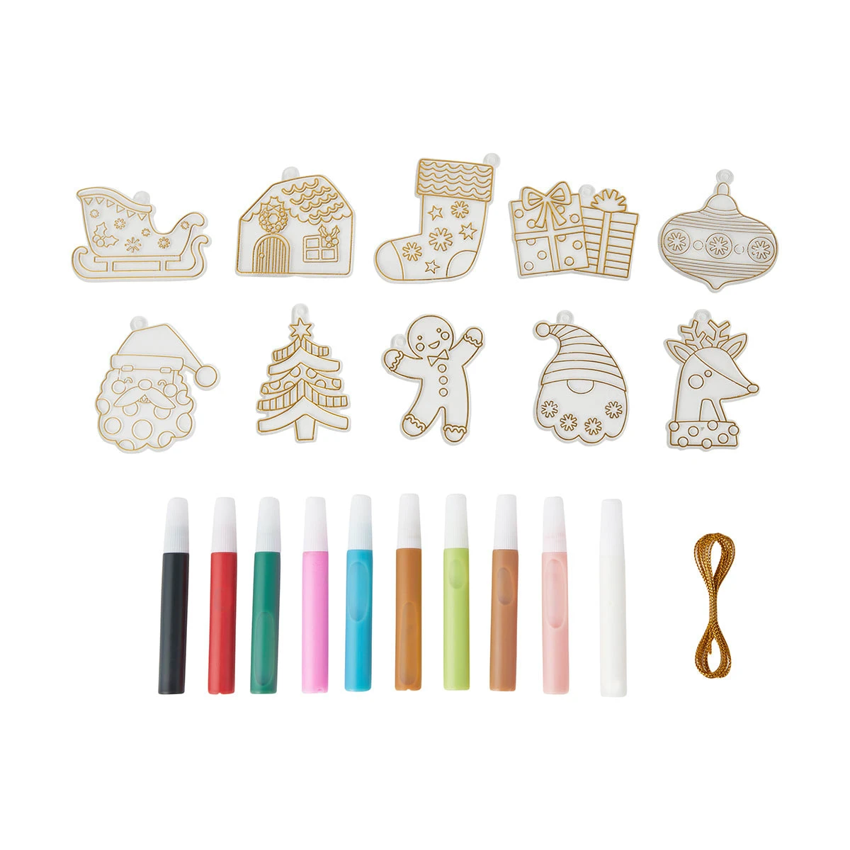21 Piece Paint Your Own Christmas Suncatchers 10 21 Piece Paint Your Own Christmas Suncatchers - Image 10