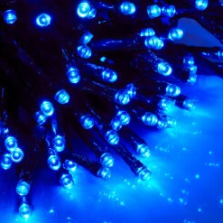 Solar Powered 200 LED Christmas Blue Icicle Lights - 3.9m -Christmas Gift Shop a4c180bf 11b0 4882 ada5 78c782981ff0