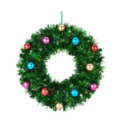 43cm Christmas Tinsel Wreath -Christmas Gift Shop a61e8904 a508 4164 955a c3c544e6e2b8