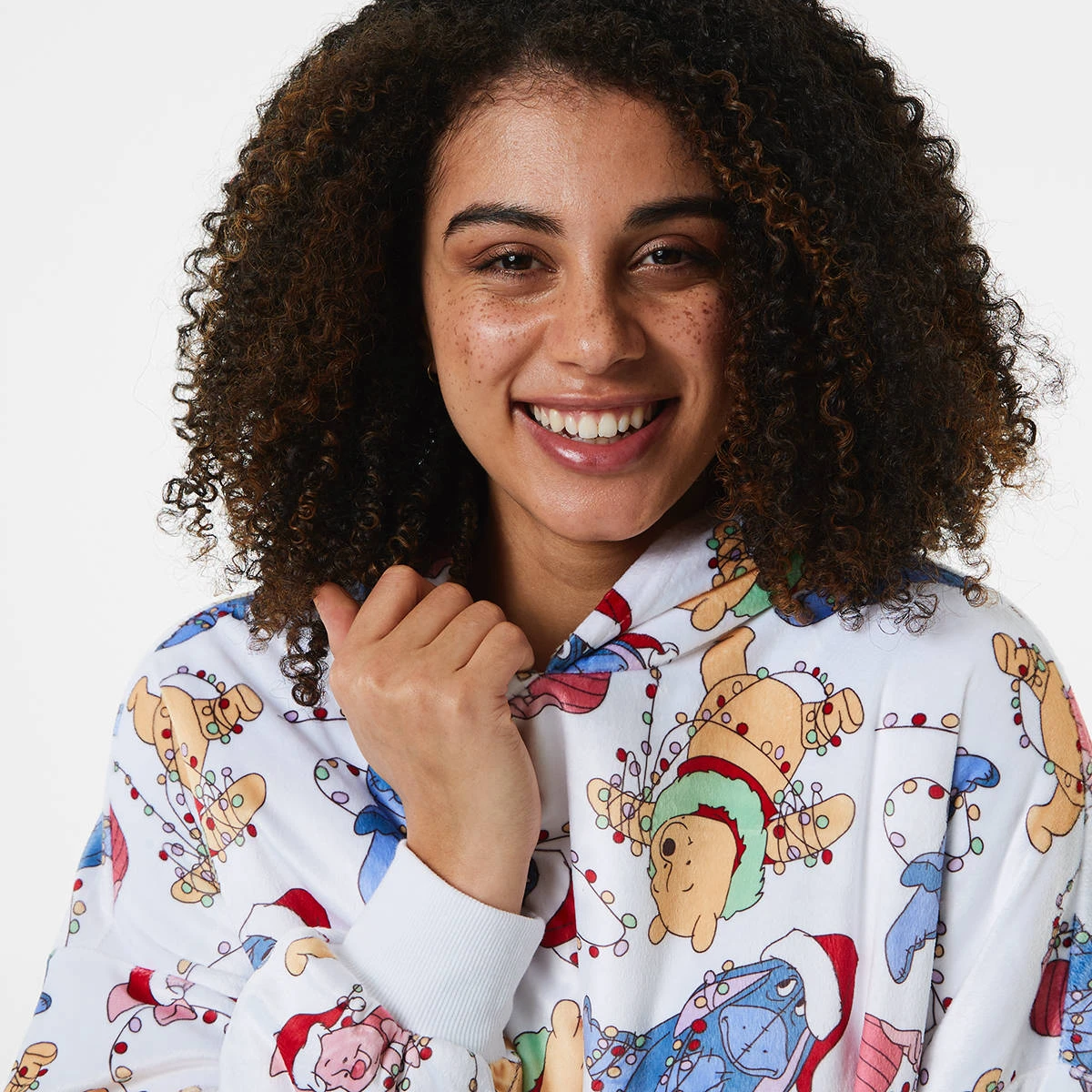 Winnie The Pooh License Christmas Pull Over Gown 2 Winnie The Pooh License Christmas Pull Over Gown - Image 2