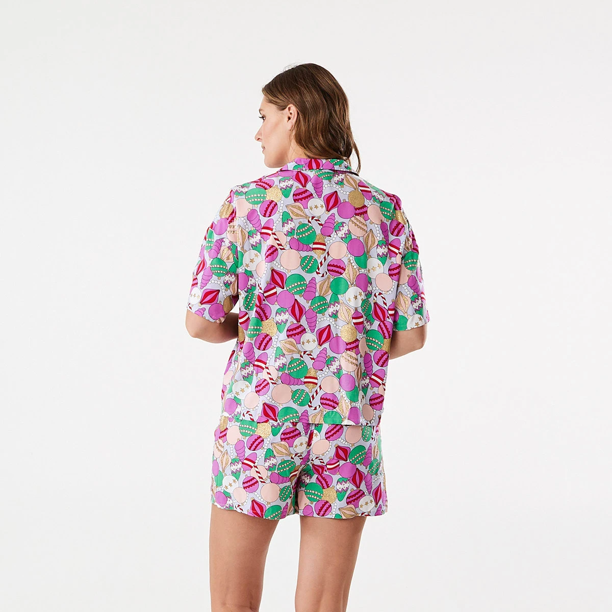 Christmas Short Sleeve Top And Shorts Pyjama Set 13 Christmas Short Sleeve Top And Shorts Pyjama Set - Image 13