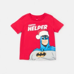 Batman License Christmas Print T-shirt -Christmas Gift Shop a93bb135 e83f 4e50 8a1d 1669c53098b4