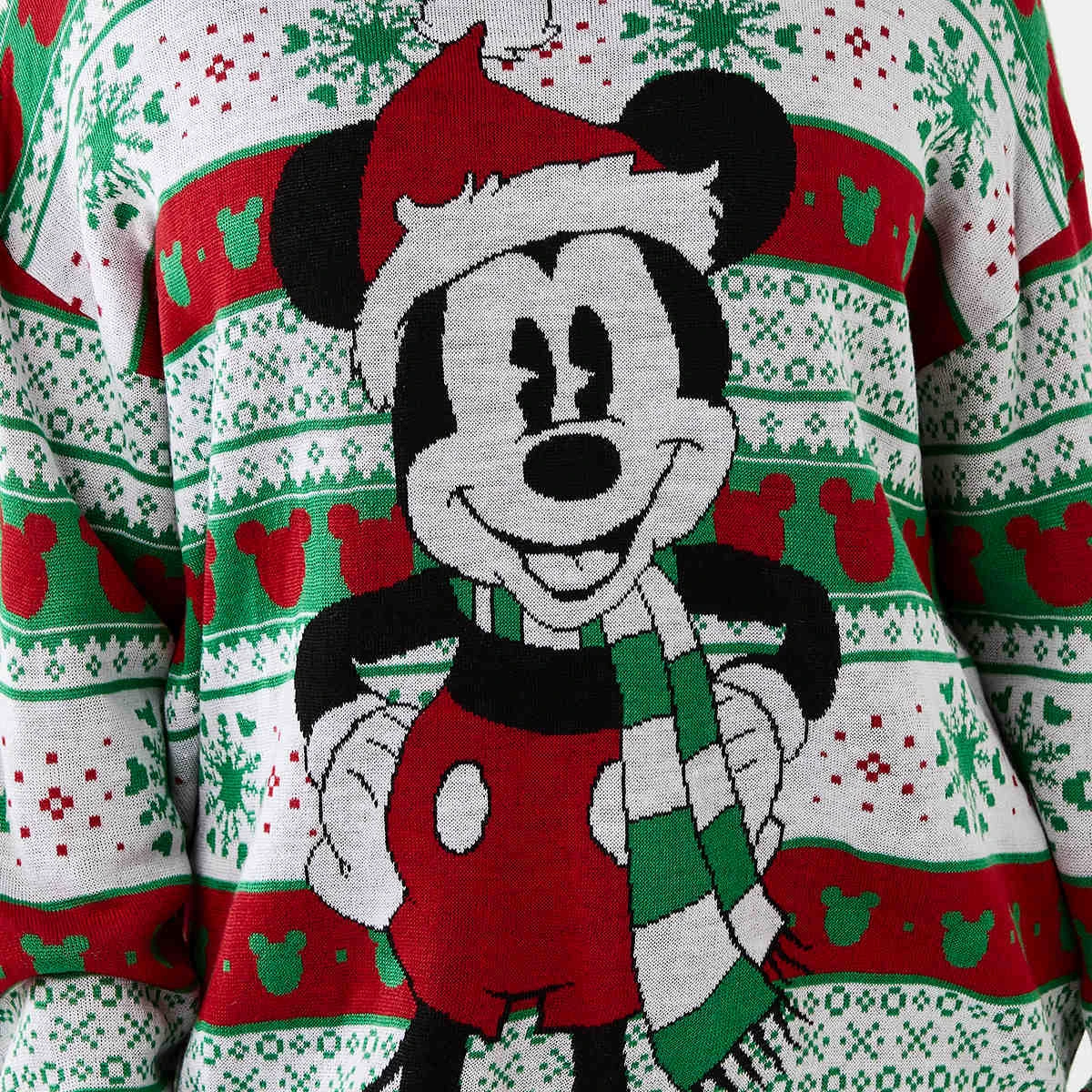 Long Sleeve Mickey Mouse License Christmas Jumper 3 Long Sleeve Mickey Mouse License Christmas Jumper - Image 3