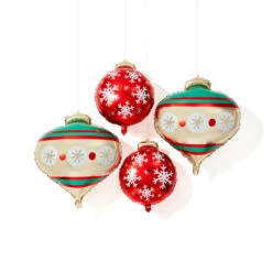 4 Pack Christmas Bauble Balloons -Christmas Gift Shop aaf23963 1f22 4c40 9dfe e49e09c1506b