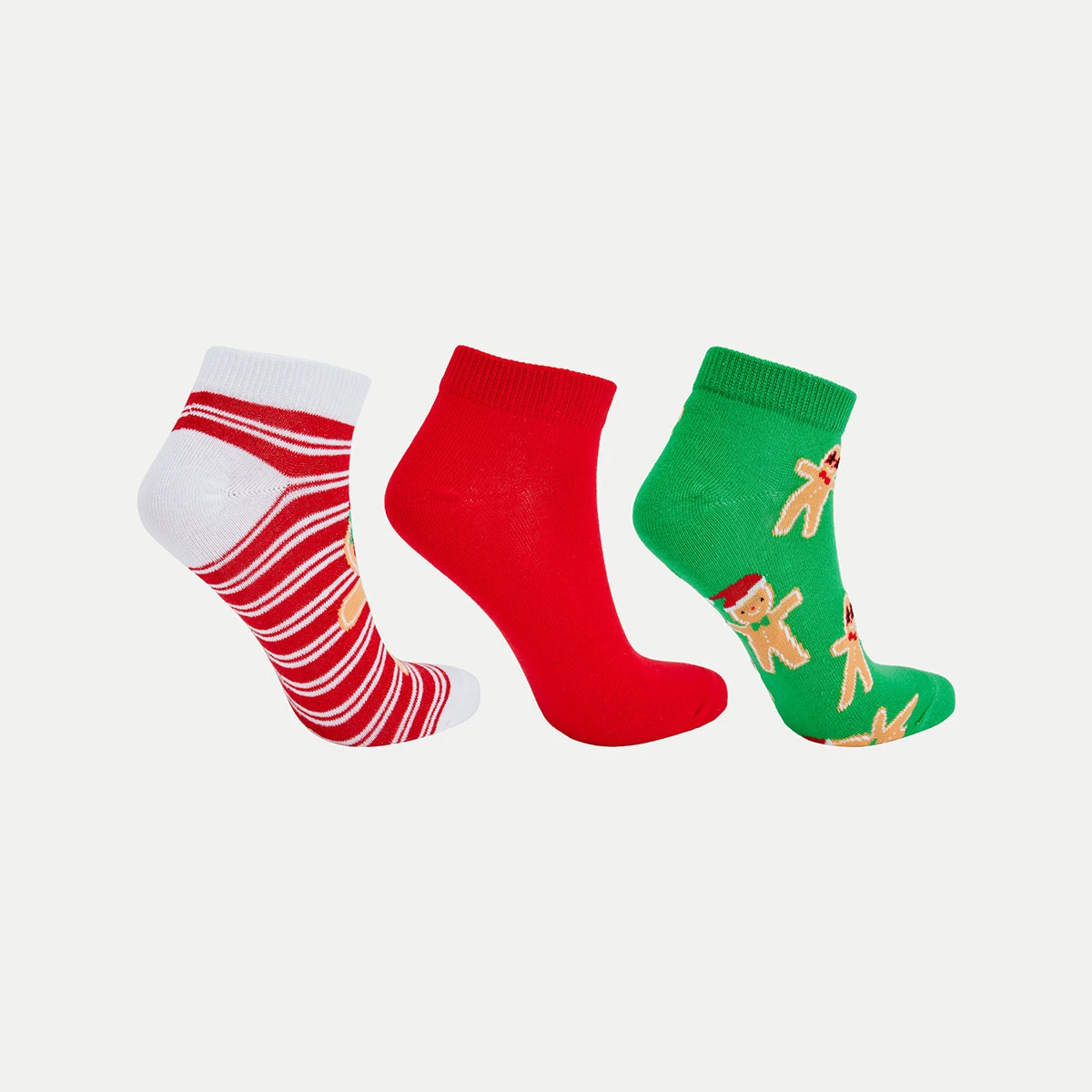 3 Pack Christmas Low Cut Socks 10 3 Pack Christmas Low Cut Socks - Image 10