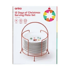 12 Piece 12 Days Of Christmas Side Plates -Christmas Gift Shop ac89d70d 4e8b 483c 9503 11baccb47db3
