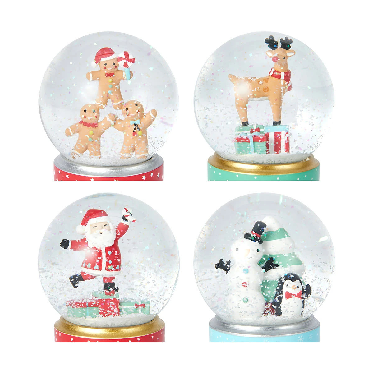 Christmas Novelty Snow Globe - Assorted 1 Christmas Novelty Snow Globe - Assorted