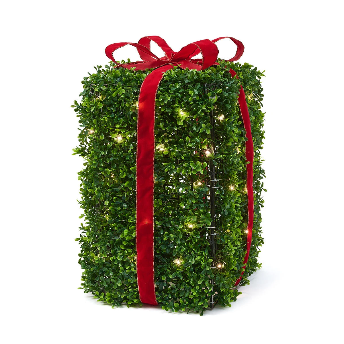 2 Pack Solar Powered Christmas Light Up Foliage Presents 6 2 Pack Solar Powered Christmas Light Up Foliage Presents - Image 6