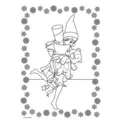 Merry And Bright The Elf On The Shelf: A Christmas Tradition Jumbo Colouring Book -Christmas Gift Shop b37a3015 ede0 4fef bf65 0850d6601c8f