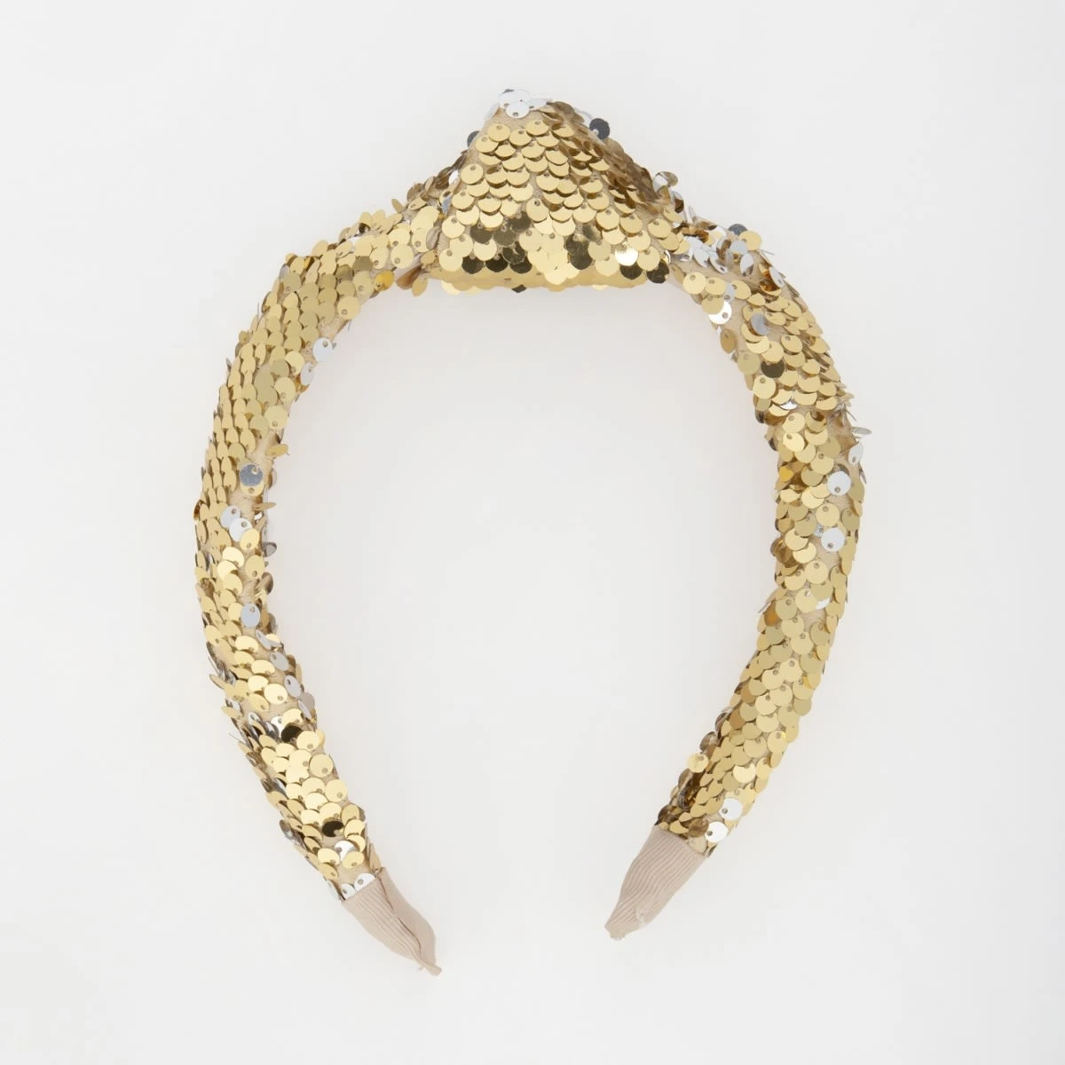 Christmas Festive Headband - Gold And Silver Tone 3 Christmas Festive Headband - Gold And Silver Tone - Image 3