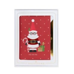 Hallmark Signature 8 Pack Boxed Charity Christmas Cards - Ho Ho Ho Santa