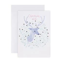 Hallmark 10 Pack Boxed Charity Christmas Cards - Merry Little Deer