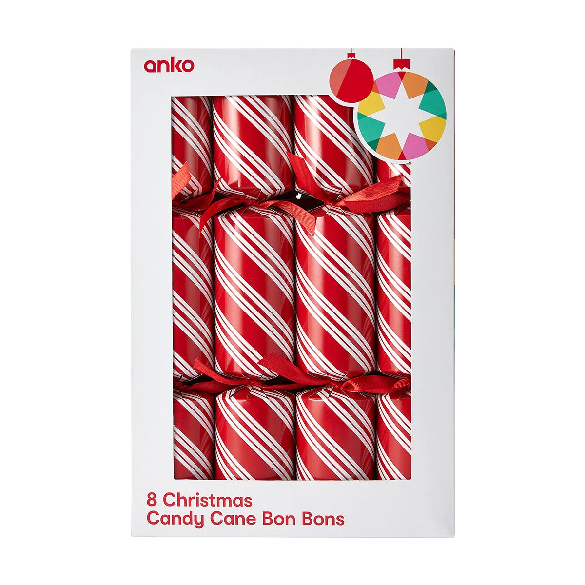 8 Pack Christmas Candy Cane Bon Bons 4 8 Pack Christmas Candy Cane Bon Bons - Image 4