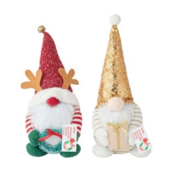 Christmas Decoration Medium Gnome - Assorted