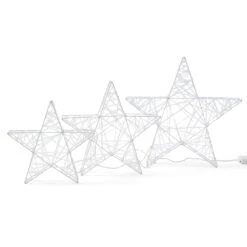 3 Pack Christmas Decoration Light Up Wire Stars -Christmas Gift Shop bdaff8f7 85e3 44c6 80eb 98ff5d269524