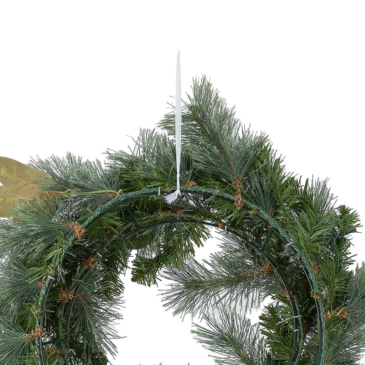 43cm Christmas Light Up Wreath - Green 8 43cm Christmas Light Up Wreath - Green - Image 8