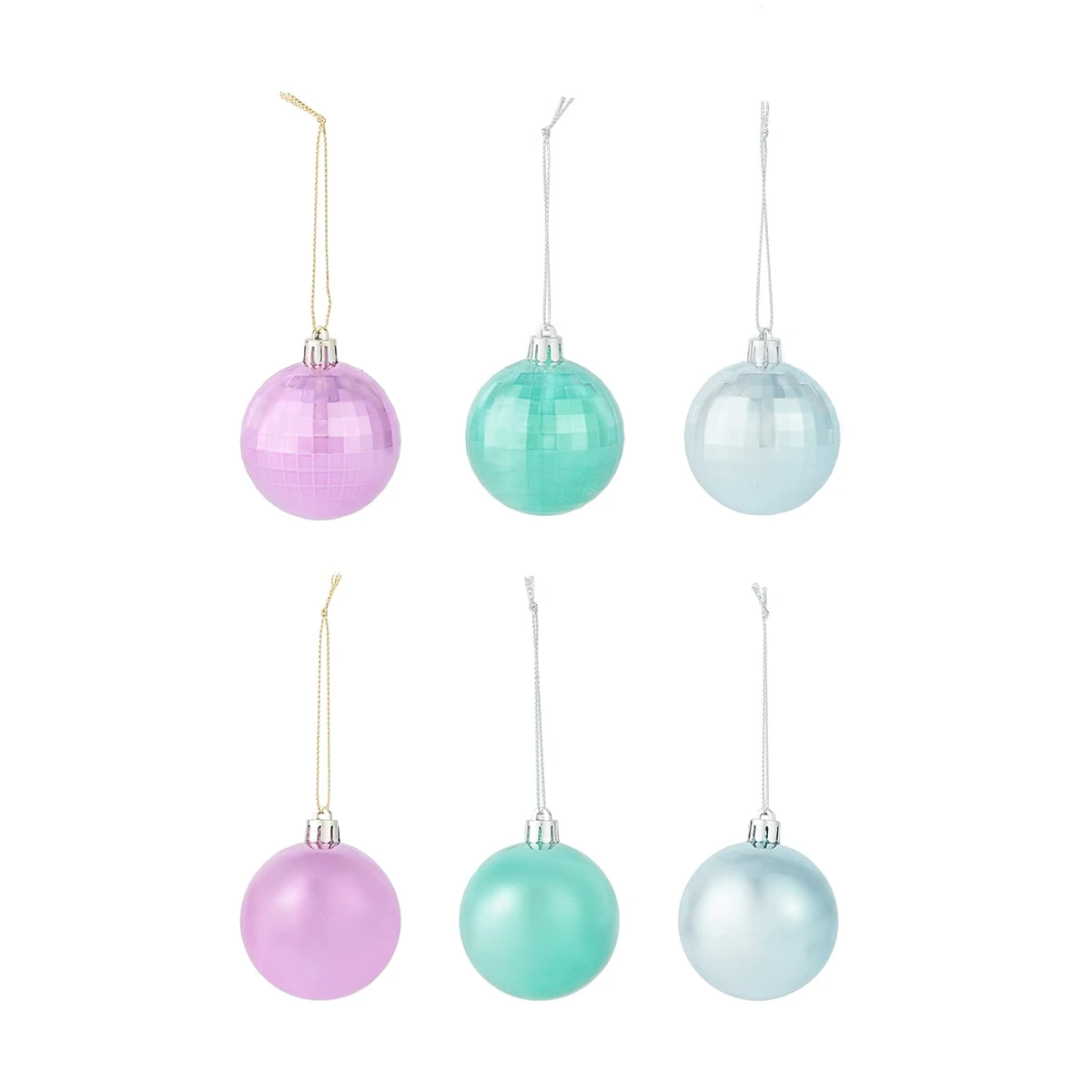 47 Pack 6cm Christmas Baubles Festive Fun 8 47 Pack 6cm Christmas Baubles Festive Fun - Image 8