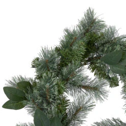 43cm Christmas Light Up Wreath - Green